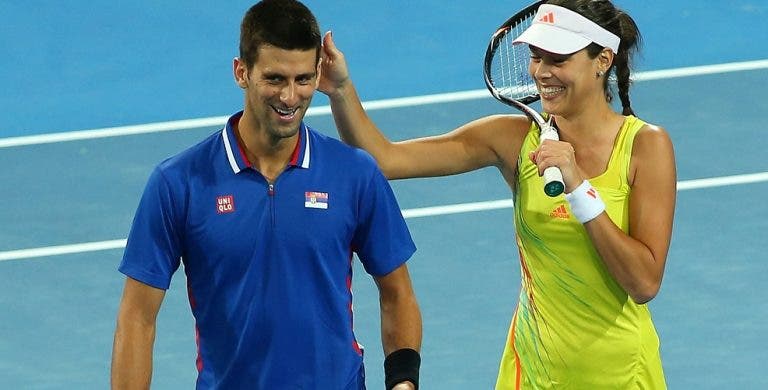 Ana Ivanovic: «Cresci com o Novak, sei que ele quer ser o GOAT»