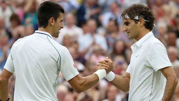 Djokovic e Federer voltam a encontrar-se na final de Wimbledon