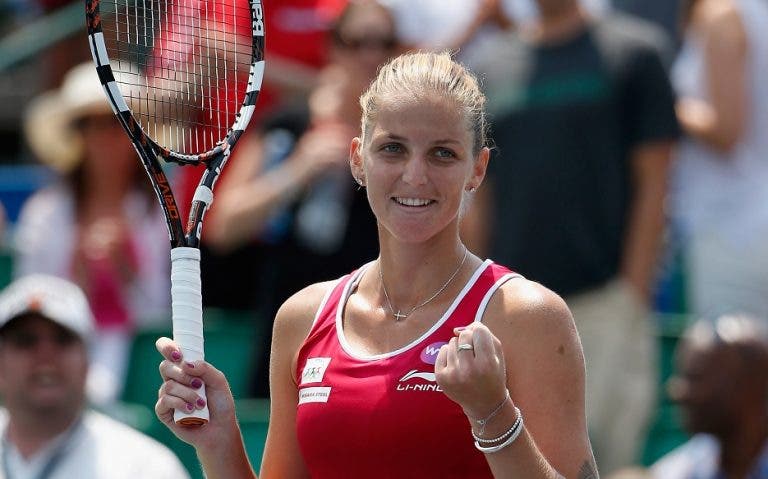 Pliskova e Kerber reencontram-se em nova final