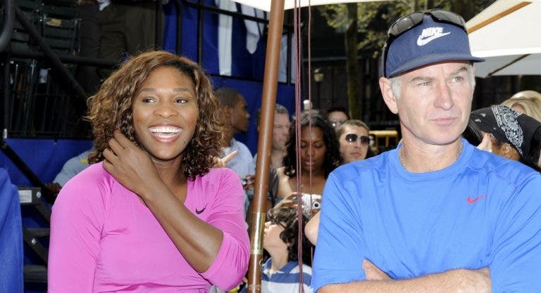John McEnroe diz que (ainda) seria capaz de bater Serena Williams