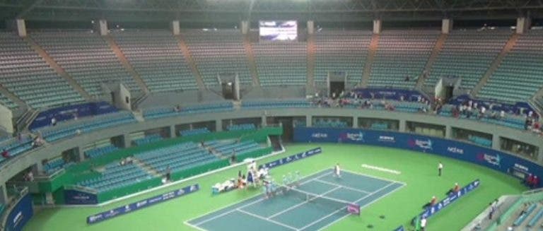 O torneio de Guangzhou tem tudo… menos público