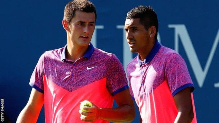 Kyrgios e Tomic fora da lista de nomeados para a Medalha Newcombe