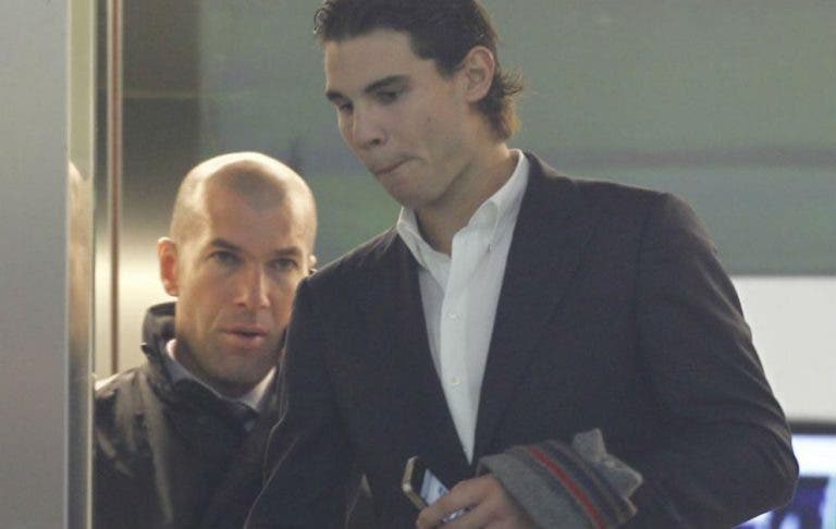 Nadal aprova Zidane como treinador do ‘seu’ Real Madrid