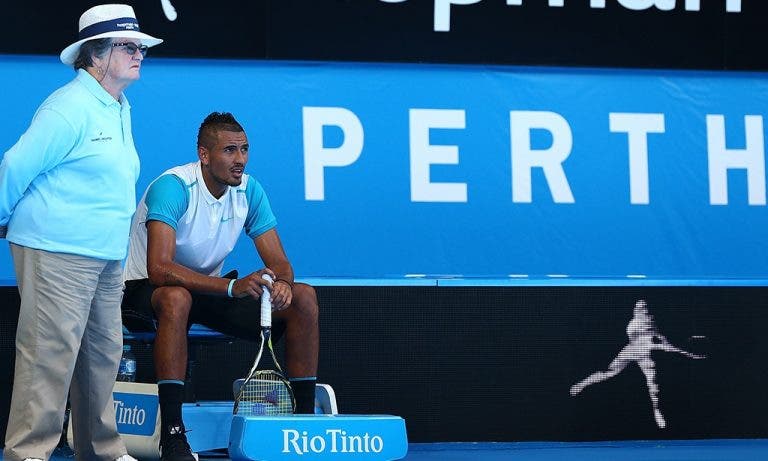 Mulher mistério por trás do sucesso de Kyrgios