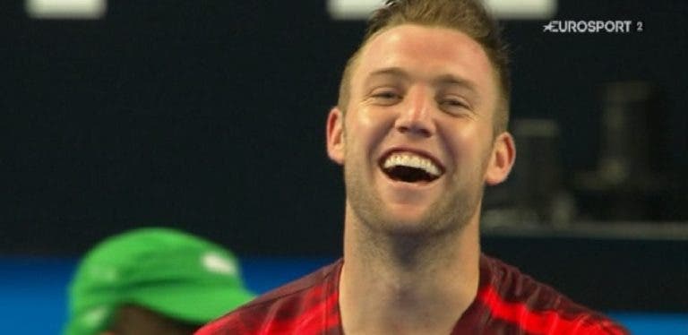 Jack Sock inicia tradição… pouco cheirosa