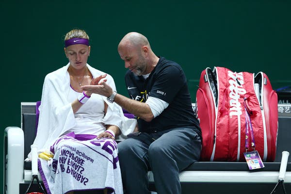 Petra Kvitova rompe com o treinador David Kotyza