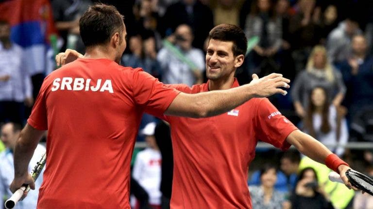 Djokovic e Zimonjic juntam-se e iniciam preparação olímpica no Dubai