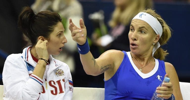 Myskina insinua que a Rússia não tinha grande interesse em derrotar a Holanda