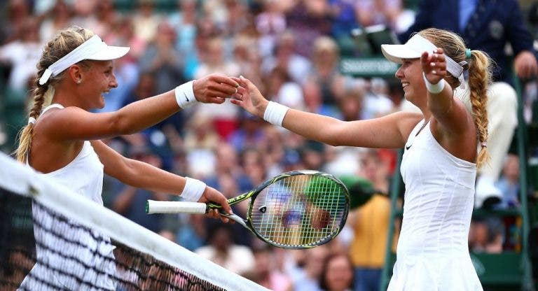 [VÍDEO] Incrível: Potapova (15 anos) teve de ganhar Wimbledon (sub-18)… TRÊS VEZES