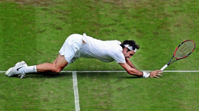 Queda em Wimbledon e paragem de Federer não estão relacionadas