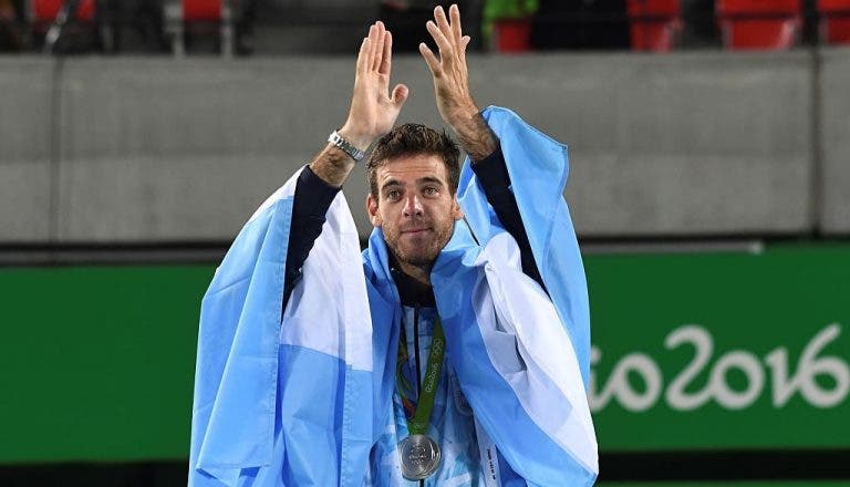 Del Potro: «Não me importa a cor da medalha, o que interessa é que a tenho»