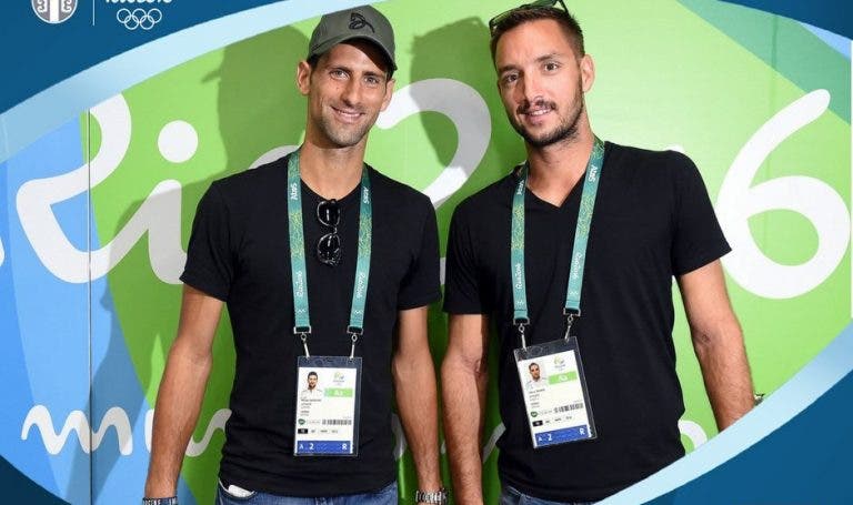 Djokovic e Murray lançam charme aventurando-se no português