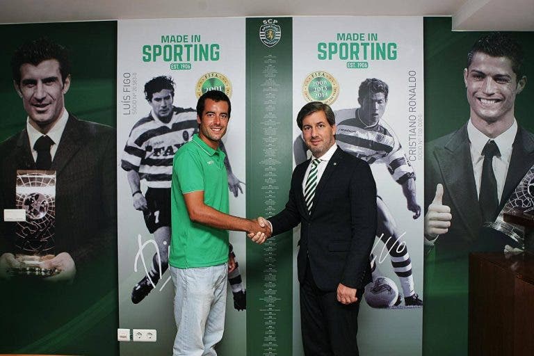 Sporting 'estreia-se' no padel com Vasco Pascoal