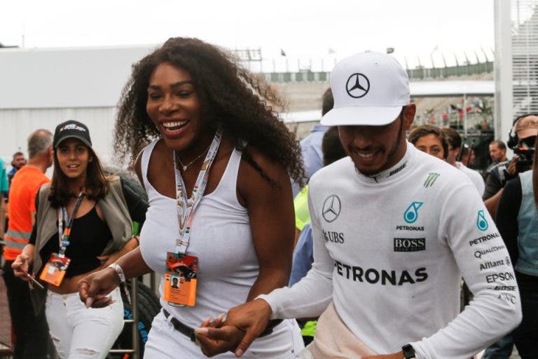 Lewis Hamilton: «A Serena inspira-me e é a maior atleta da nossa geração»