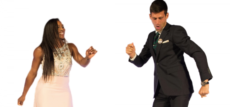 Djokovic invade aula de dança, dá às ancas e provoca Shakira