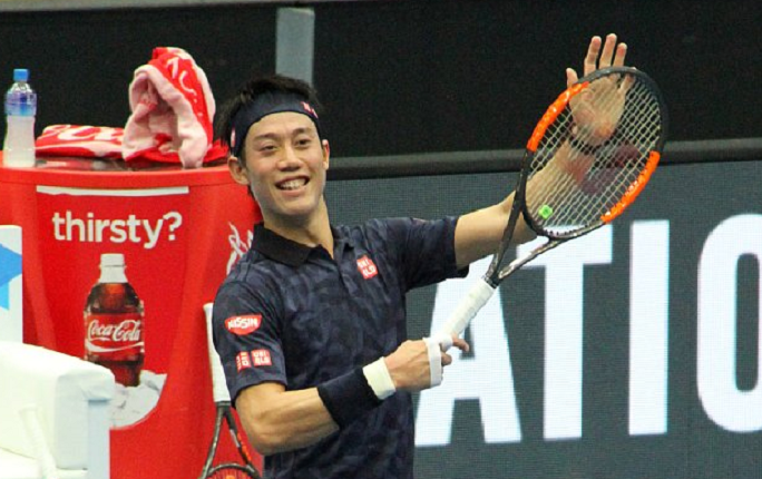 Aniversário de Kei Nishikori foi pelos pares (literalmente)