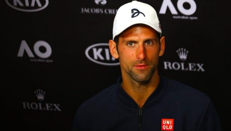Djokovic sobre Istomin: «Foi o momento certo para ele, o dia perfeito»
