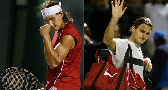 Como era o mundo quando Federer e Nadal se defrontaram pela primeira vez?