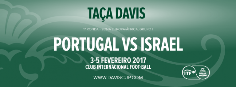 Taça Davis: Portugal vs Israel AO MINUTO