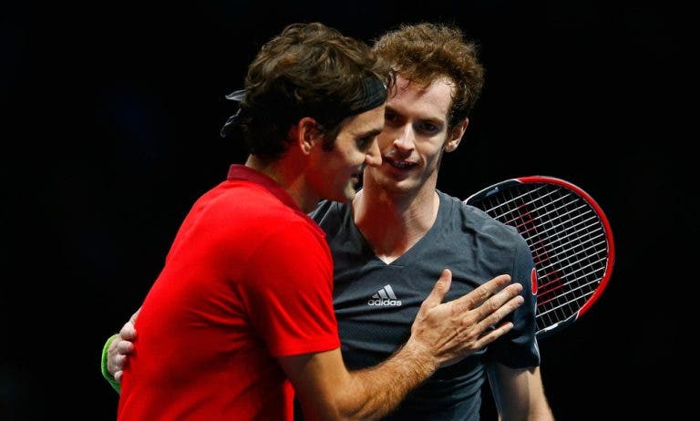 Troca por troca: Andy Murray e Roger Federer combinam exibições em Glasgow e Zurique