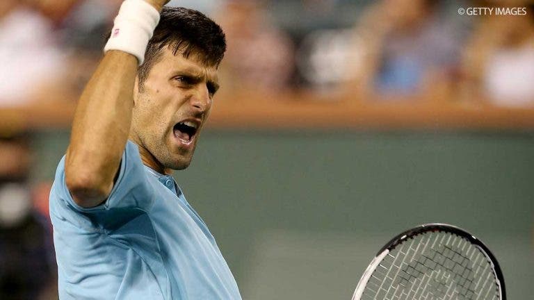 Djokovic quebra recorde de Federer em Indian Wells