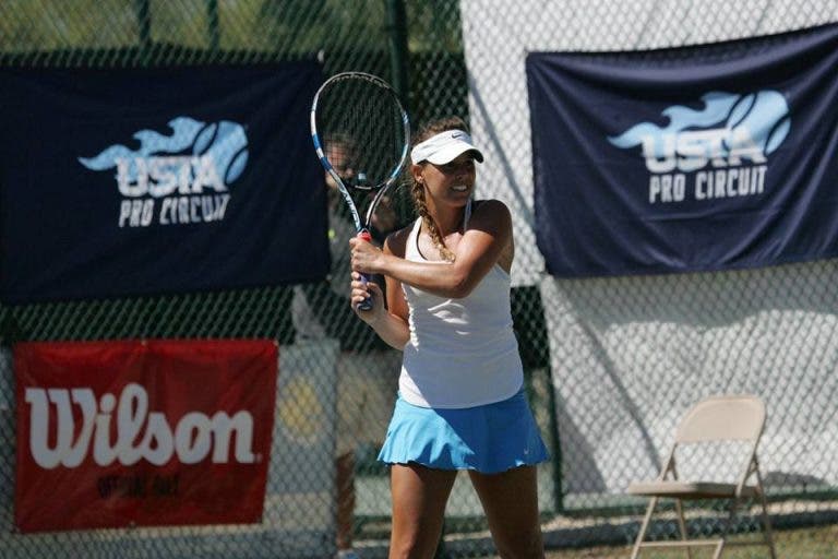 Michelle Brito surpreendida na 1.ª ronda do ITF de Pelham
