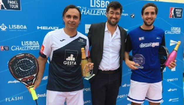 Lisboa Challenger. Godo Díaz e Luciano Capra conquistam título e festejam-no… no Marquês