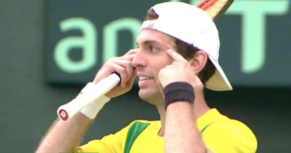 ÚLTIMA HORA. Guilherme Clezar multado em 1500 dólares pela ITF