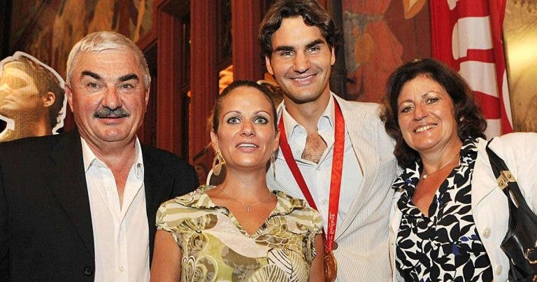 Pai de Federer tem tanto orgulho em Roger… como na filha enfermeira