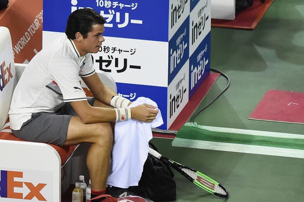Milos Raonic sobre lesão em Tóquio: «Tem sido um ano difícil e frustrante»