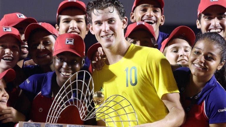 Dominic Thiem vai ao Rio de Janeiro defender o seu título em 2018