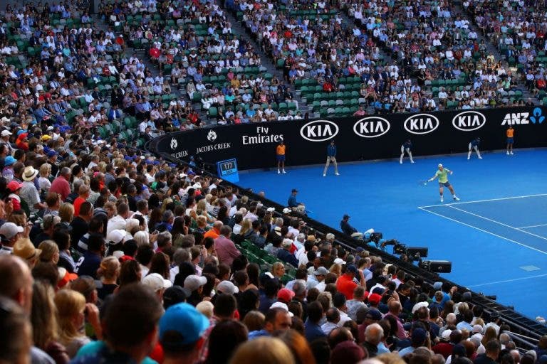 Mais de 740 MIL espetadores: novo recorde de assistência para o Open da Austrália