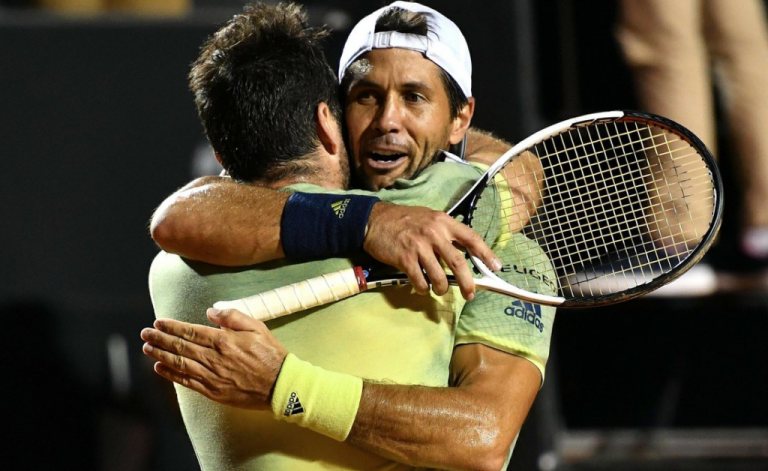 Um já está. Antes da final de singulares, Verdasco (com Marrero) ganha título de pares no Rio