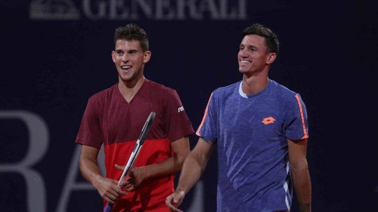 [VÍDEO] Melhor amigo de Thiem dispara tweener em Lisboa