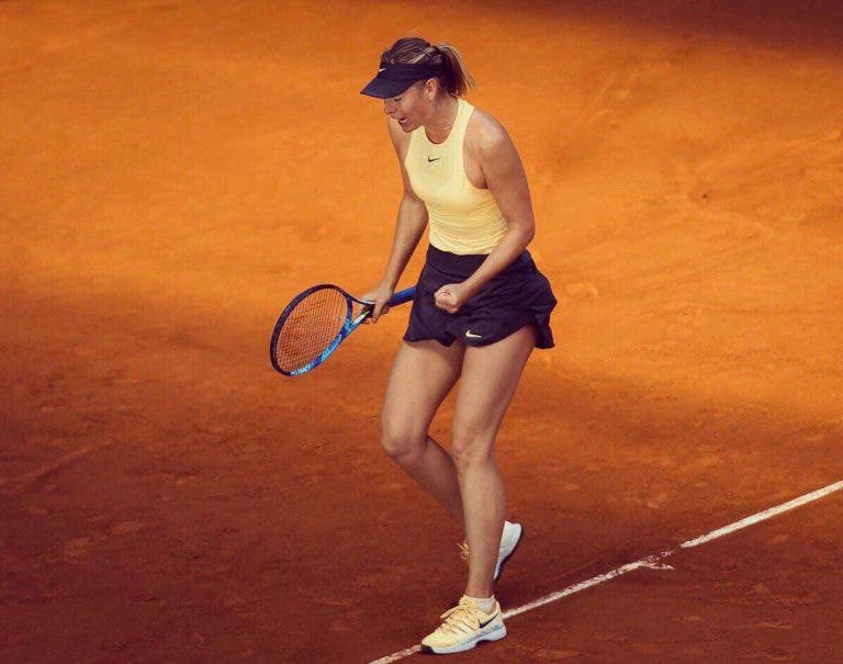 Maria Sharapova vence Mladenovic e já está nos quartos-de-final de Madrid
