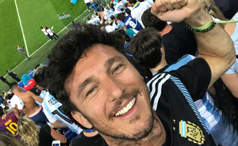 Argentina ganhou no Mundial e os tenistas foram à loucura