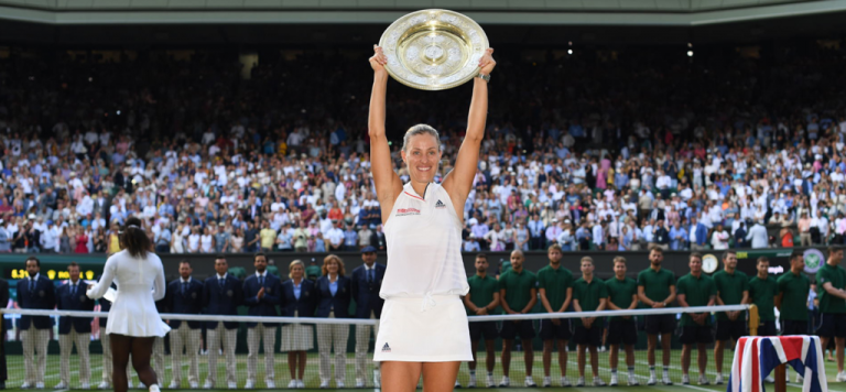 Kerber: «Sem a crise de 2017 não tinha sido campeã em Wimbledon»