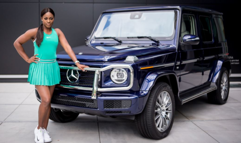 Sloane Stephens é a nova embaixadora da Mercedes