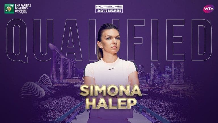 Simona Halep e a qualificação para para Singapura: «É uma honra»