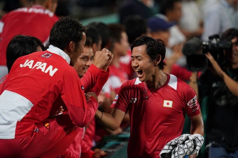 Japão vence o par e garante qualificação da Davis Cup Finals de 2019