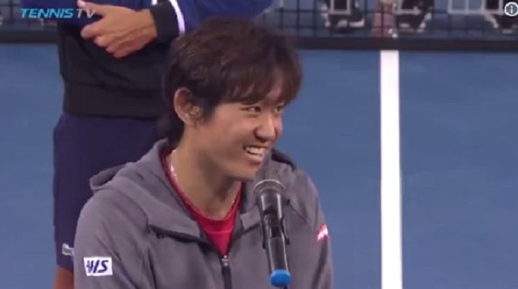 Nishioka: «Estou surpreendido com o meu nível, poucos tenistas na história tiveram a minha lesão»