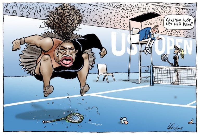 Cartoon sobre Serena gera polémica e é arrasado pela autora de Harry Potter