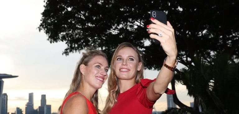 [FOTOS] Estrelas do WTA brilharam em Singapura e até Capriati apareceu