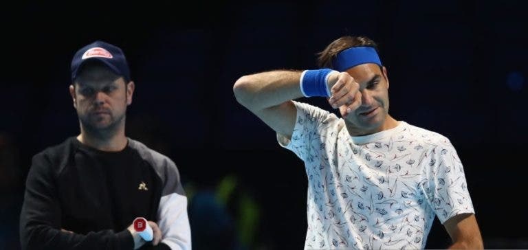 [FOTOS] De Lendl ao famoso ‘pijama’ de Federer: os craques treinaram na O2 Arena