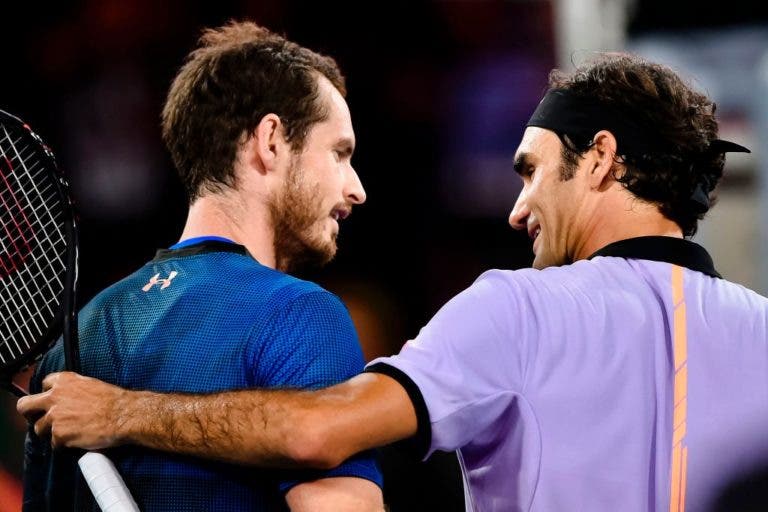 Murray partilha desejo: «Espero defrontar Federer uma vez mais!»