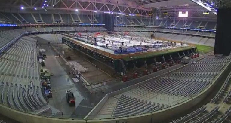 [VÍDEO] A fantástica transformação do estádio do Lille no palco da Taça Davis