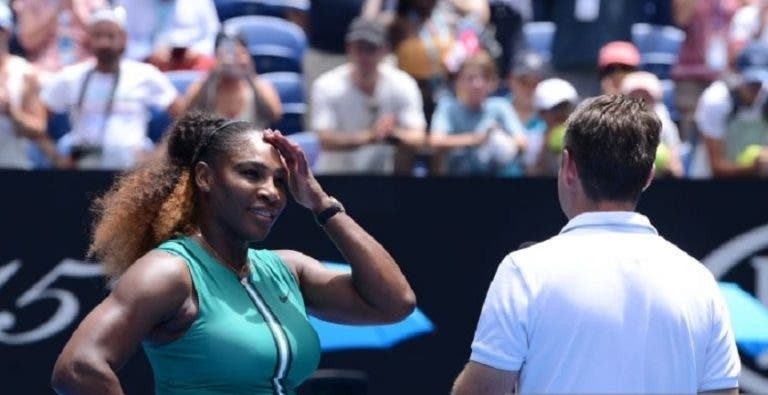 Serena e o confronto com Bouchard: «Ela faz tudo bem!»