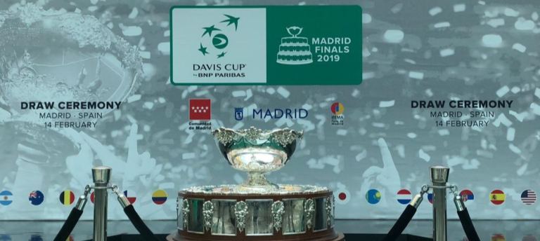 [VÍDEO] Acompanhe o sorteio das Davis Cup Finals, em DIRETO