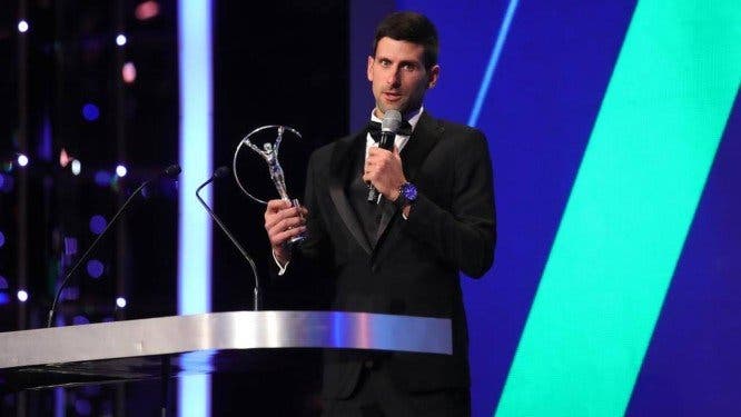 [VÍDEO] O longo e fantástico discurso de Djokovic nos Laureus