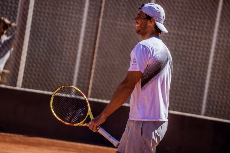 Nadal dá corda ao braço antes de rumar a Monte Carlo